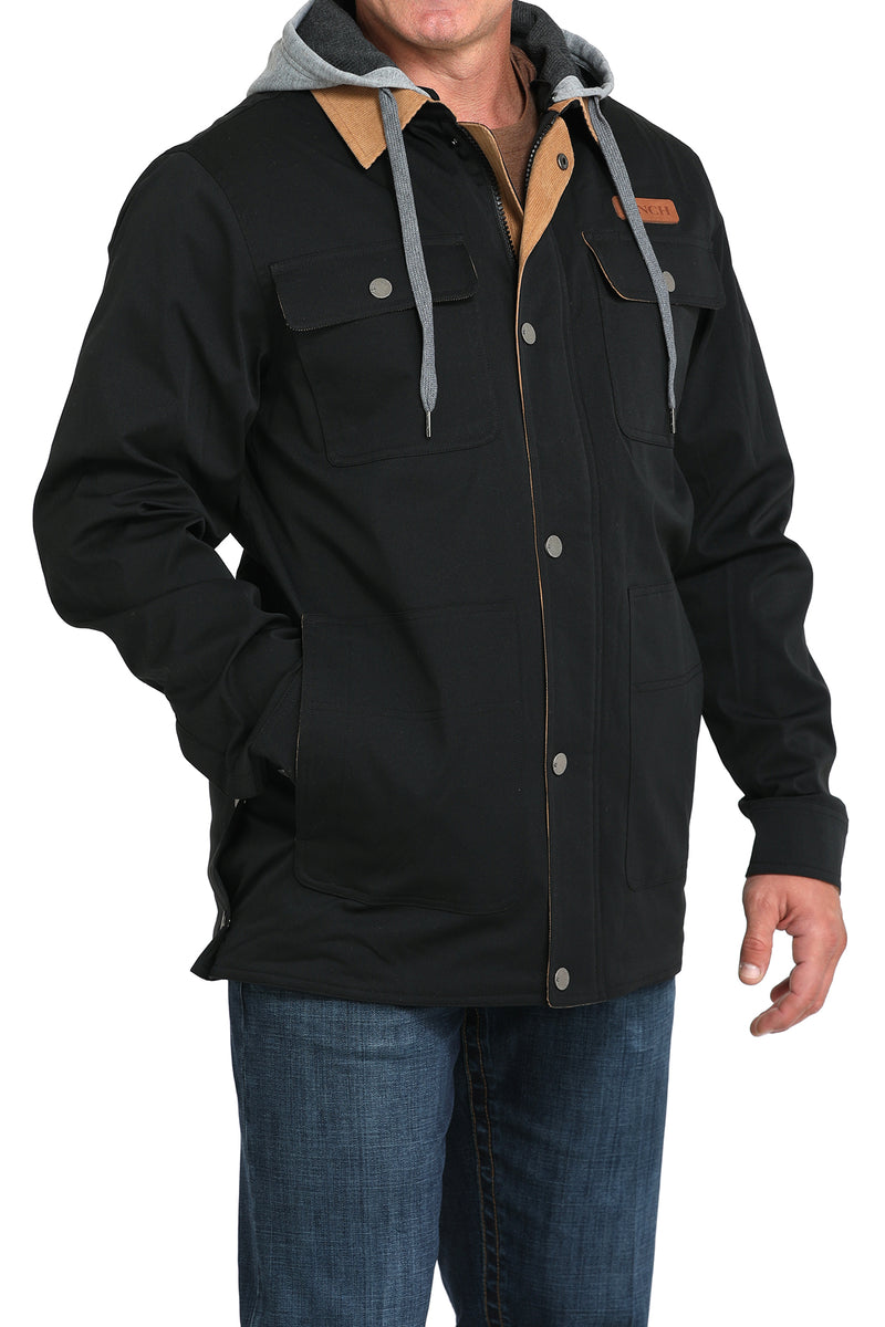 Load image into Gallery viewer, Cinch Men's Canvas Lined Barn Coat - Black
