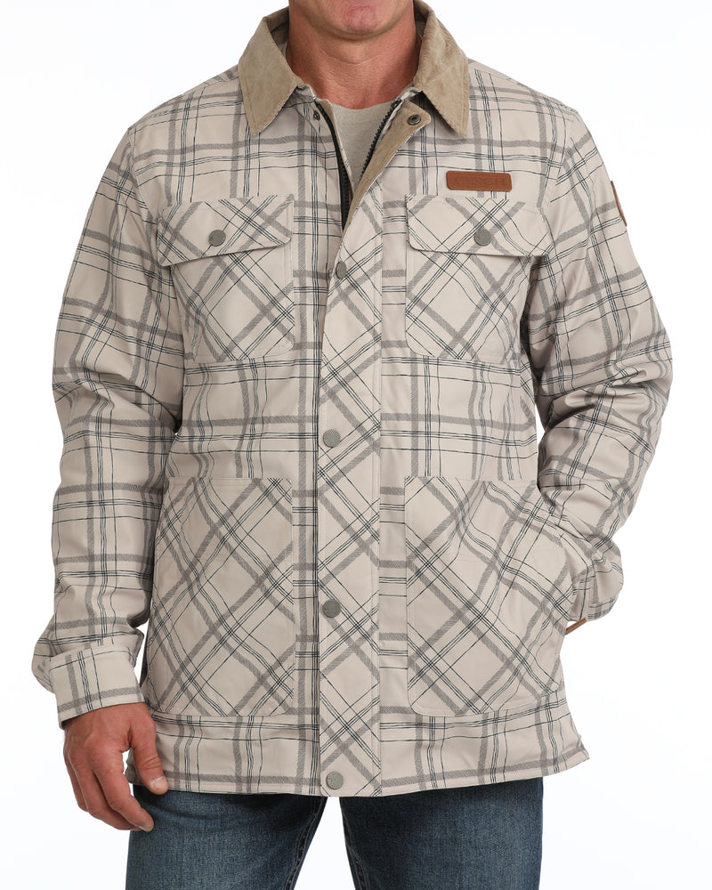 Load image into Gallery viewer, Cinch Men's Canvas Lined Barn Coat - Stone
