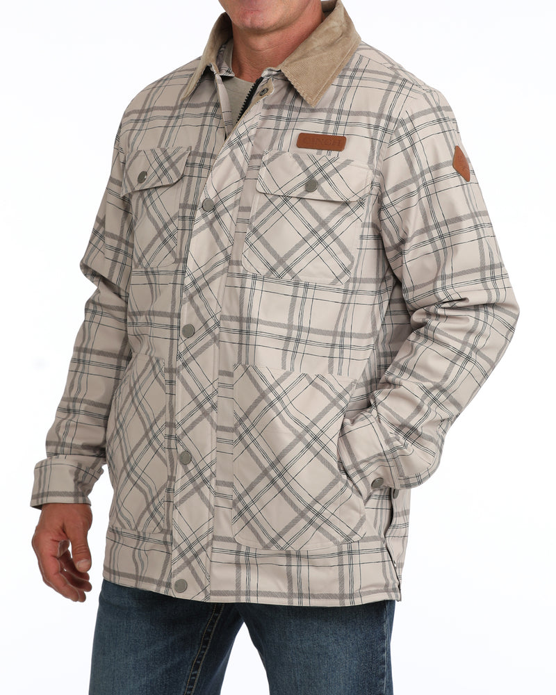 Load image into Gallery viewer, Cinch Men's Canvas Lined Barn Coat - Stone
