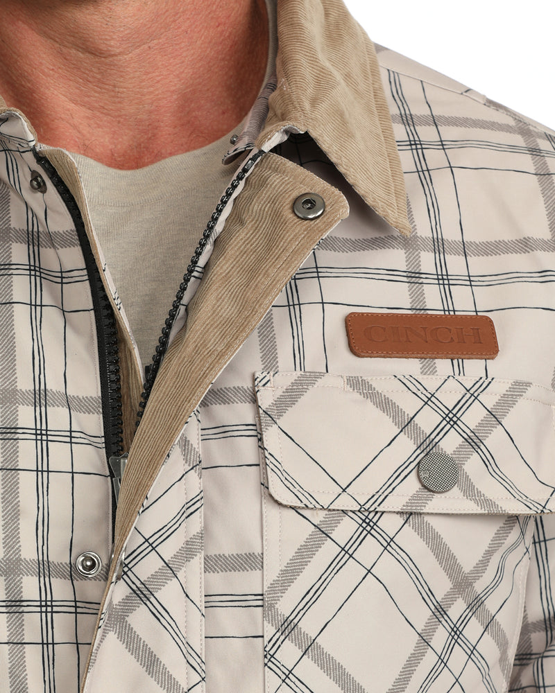 Load image into Gallery viewer, Cinch Men's Canvas Lined Barn Coat - Stone
