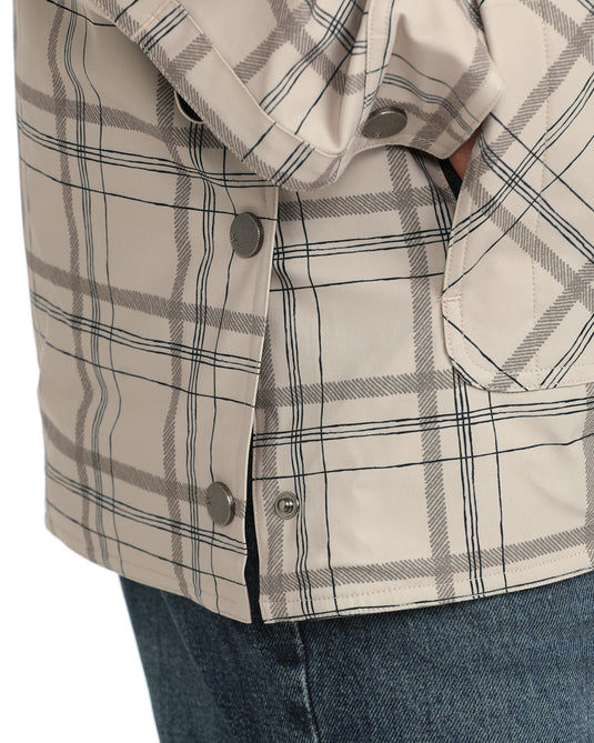 Cinch Men's Canvas Lined Barn Coat - Stone