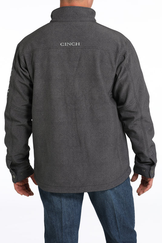 Cinch Men's Concealed Carry Printed Bonded Jacket - Gray
