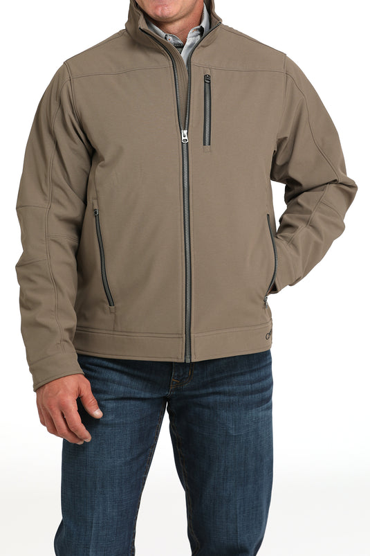 Cinch Men's Concealed Carry Bonded Jacket - Brown