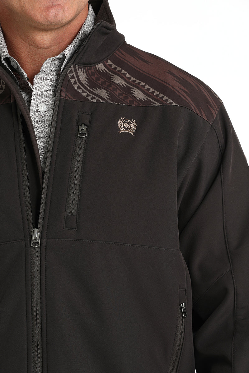 Load image into Gallery viewer, Cinch Men's Color Blocked Bonded Jacket - Brown
