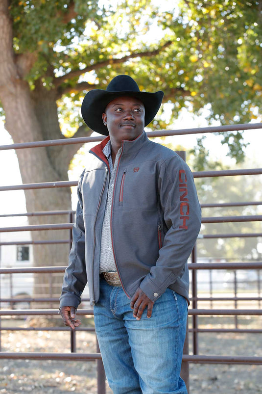 Cinch Men's Bonded Jacket - Charcoal