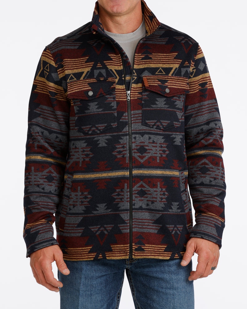 Load image into Gallery viewer, Cinch Men's Sweater Knit Shirt Jacket - Charcoal
