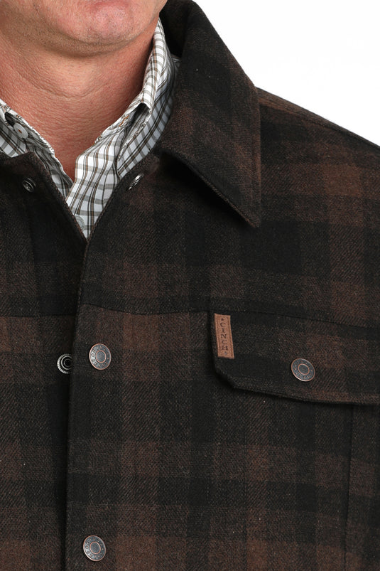 Cinch Men's Trucker Jacket - Brown