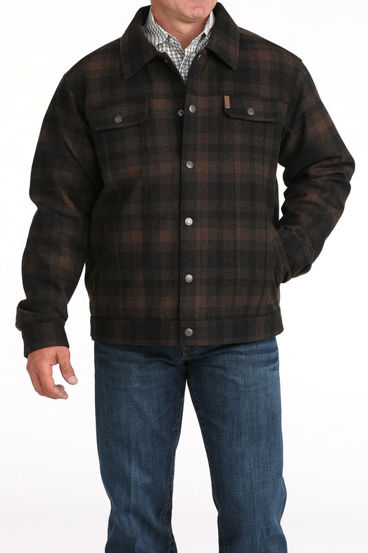 Cinch Men's Trucker Jacket - Brown