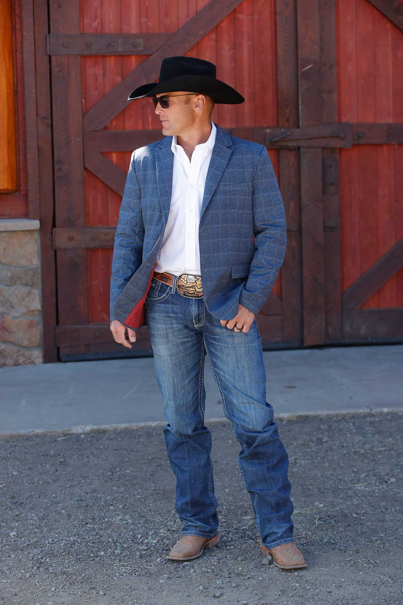 Load image into Gallery viewer, Cinch Mens Polyester Stretch Sport Coat - Navy
