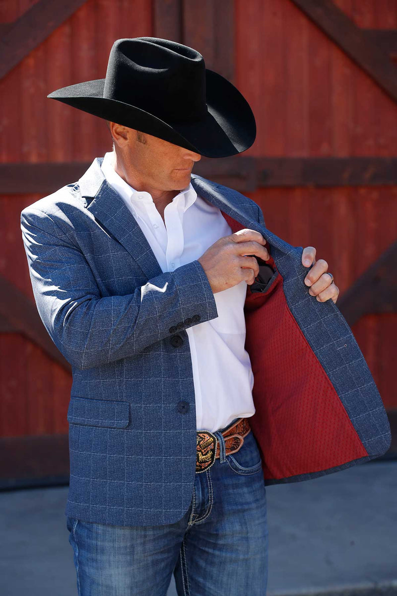 Load image into Gallery viewer, Cinch Mens Polyester Stretch Sport Coat - Navy
