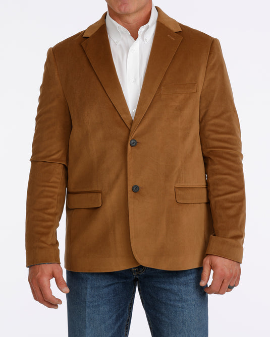Cinch Mens Corduroy Sport Coat - Brown