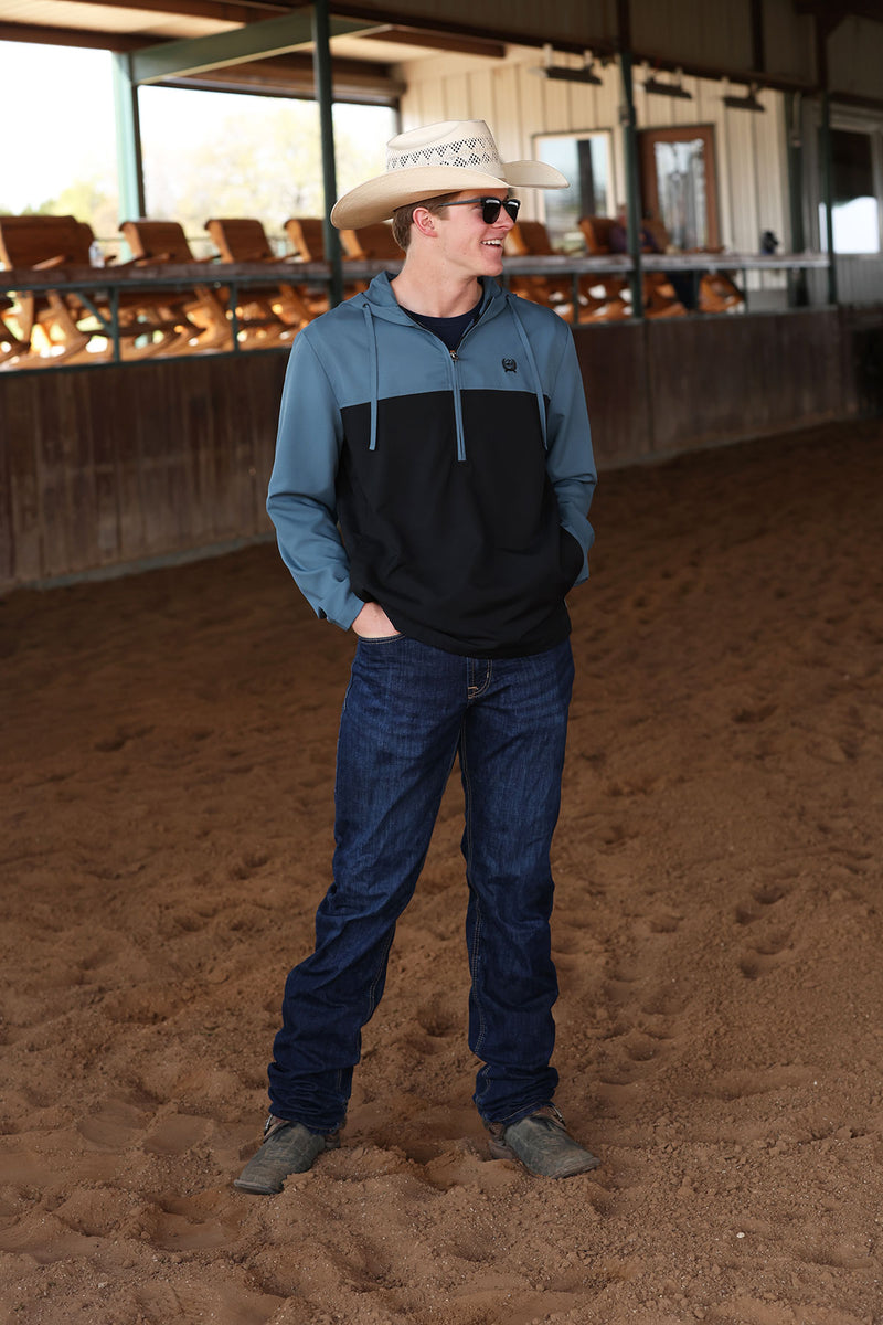 Load image into Gallery viewer, Cinch Men's 1/2 Zip Hooded Pullover - Multi
