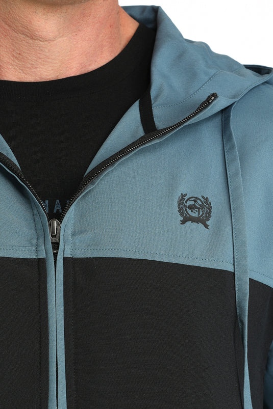 Cinch Men's 1/2 Zip Hooded Pullover - Multi