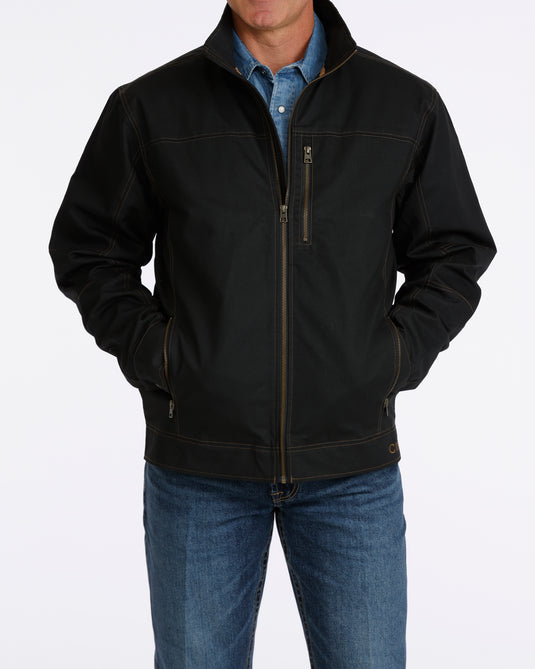Cinch Men's Concealed Carry Canvas Jacket - Black