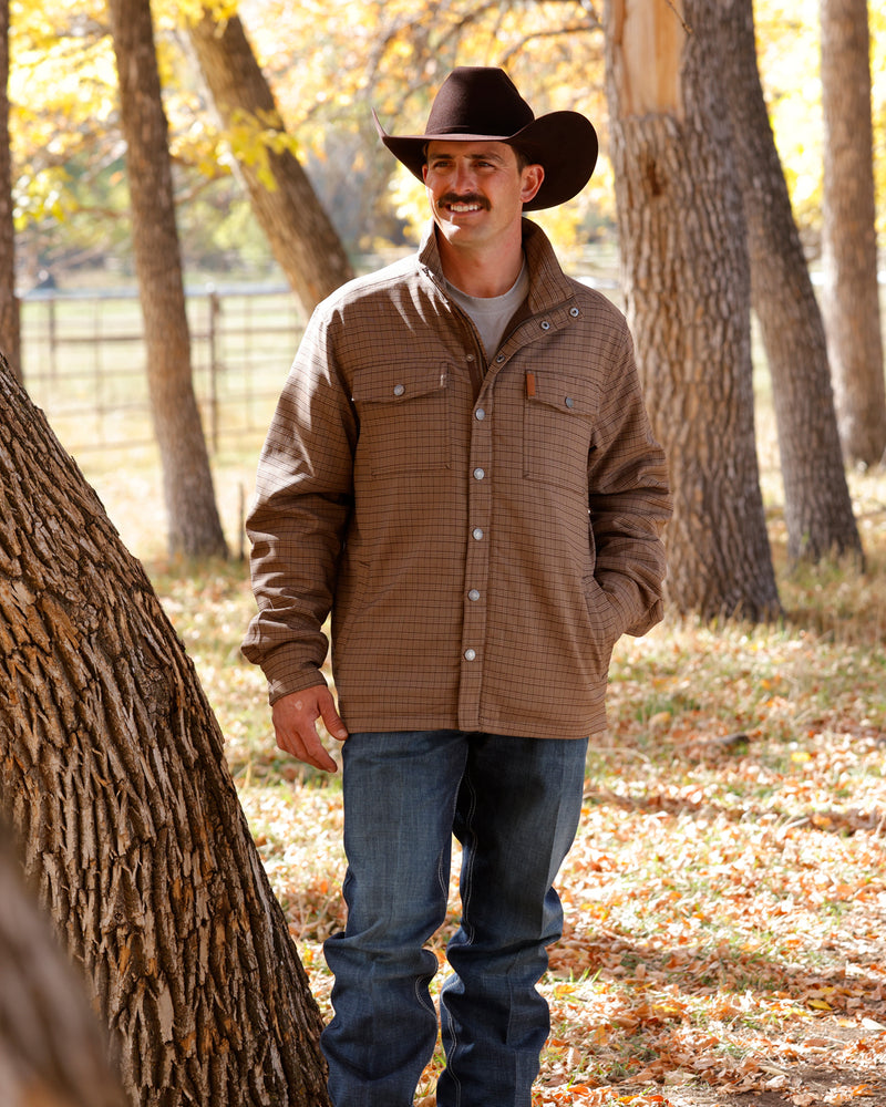 Load image into Gallery viewer, Cinch Men's Concealed Carry Shirt Jacket - Brown
