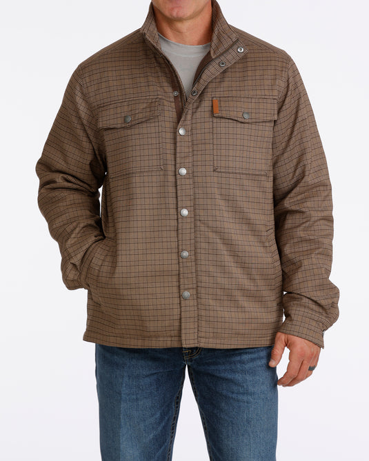 Cinch Men's Concealed Carry Shirt Jacket - Brown