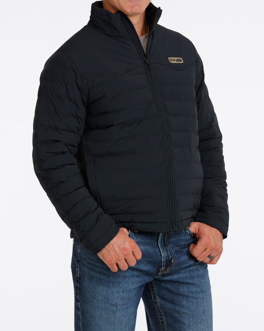 Cinch Mens Quilted Jacket - Black