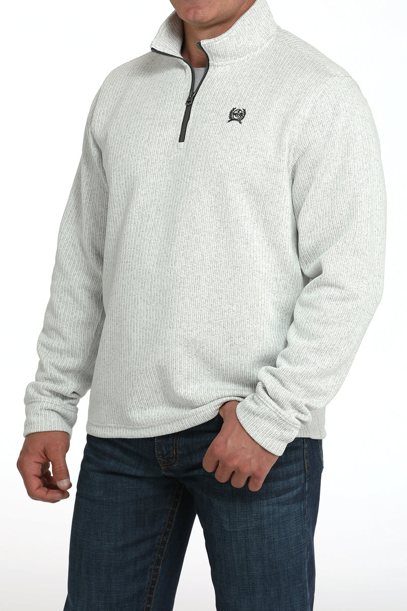 Load image into Gallery viewer, Cinch Mens 1/4 Zip Sweater Knit Pullover - Gray
