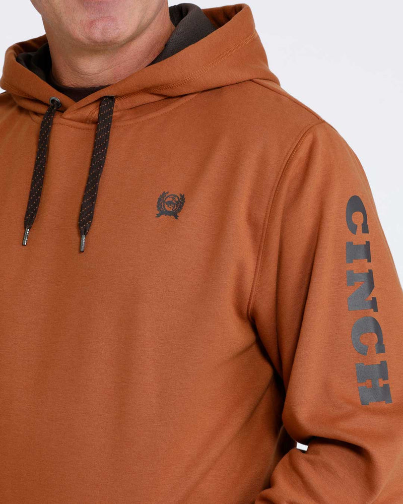 Load image into Gallery viewer, Cinch Mens Hoodie - Brown

