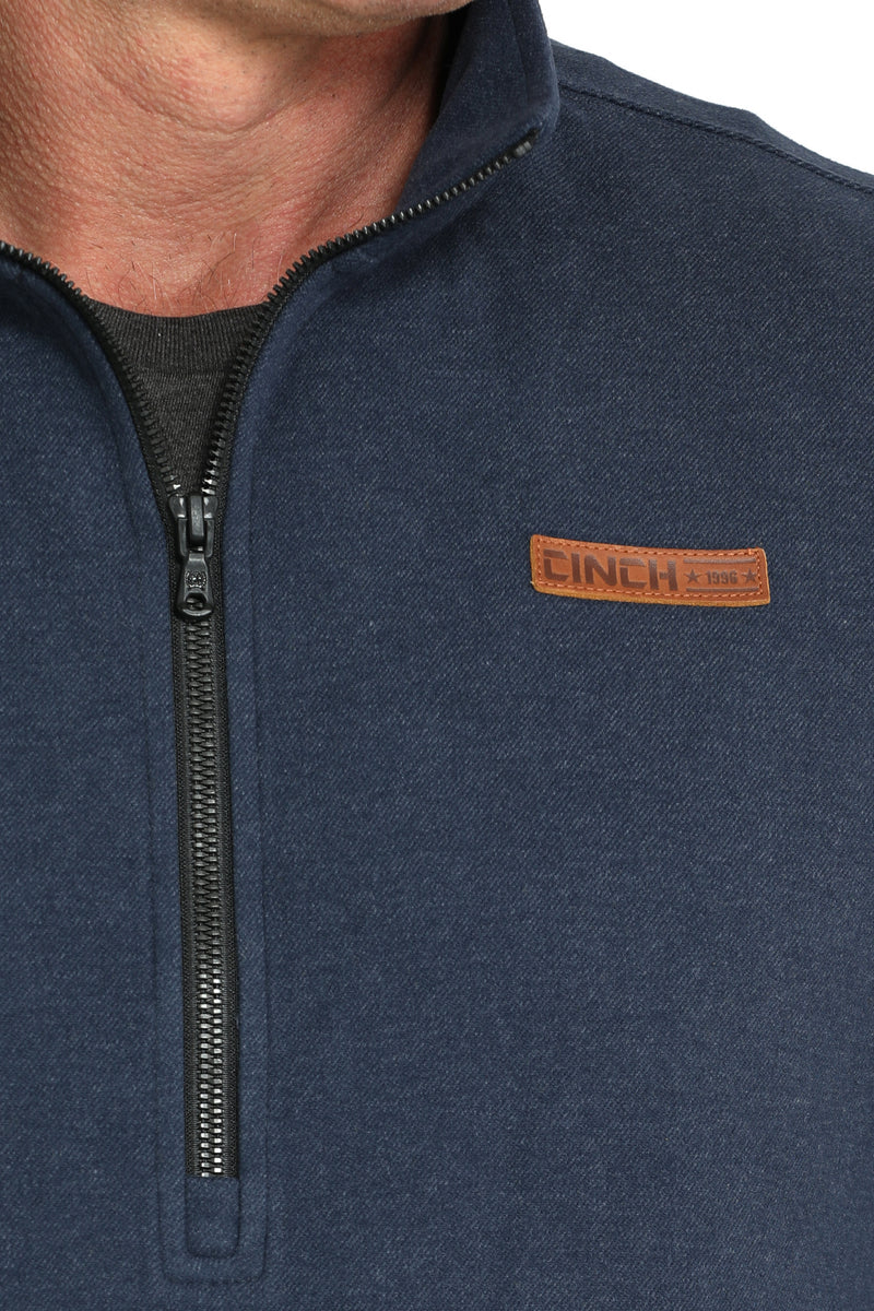 Load image into Gallery viewer, Cinch Mens 1/2 Zip Sweater Pullover - Navy
