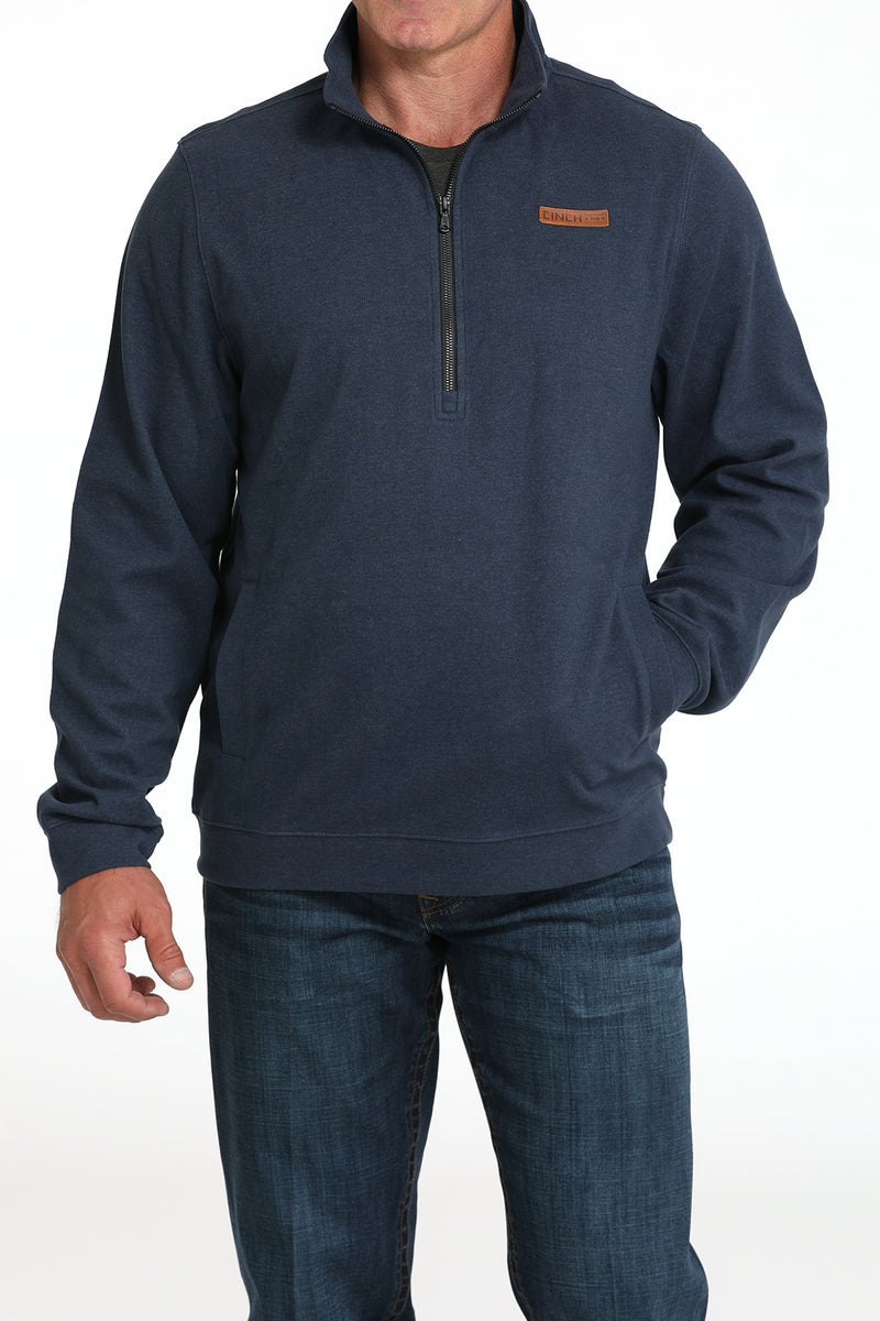 Load image into Gallery viewer, Cinch Mens 1/2 Zip Sweater Pullover - Navy
