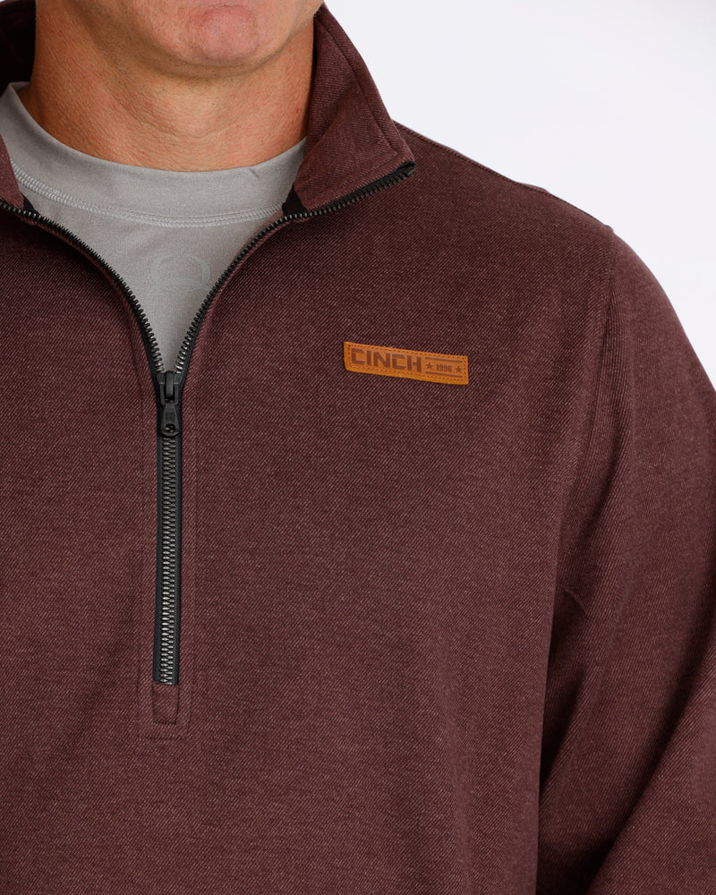 Load image into Gallery viewer, Cinch Mens 1/2 Zip Twill Pullover - Purple

