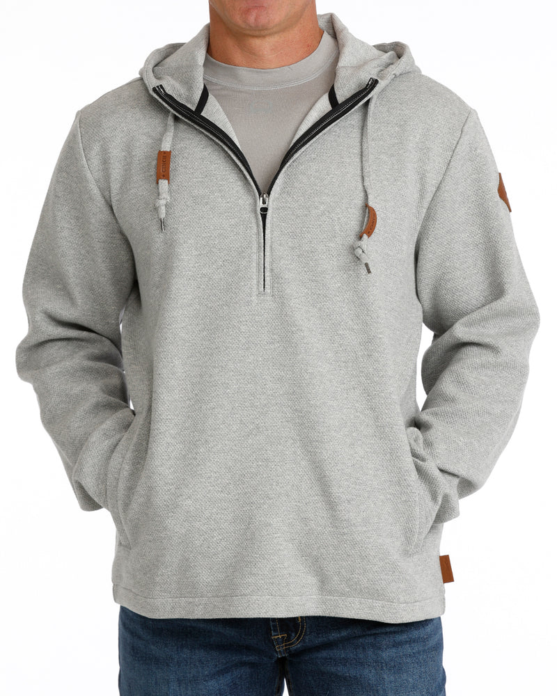 Load image into Gallery viewer, Cinch Mens 1/2 Zip Pullover Hoodie - Gray
