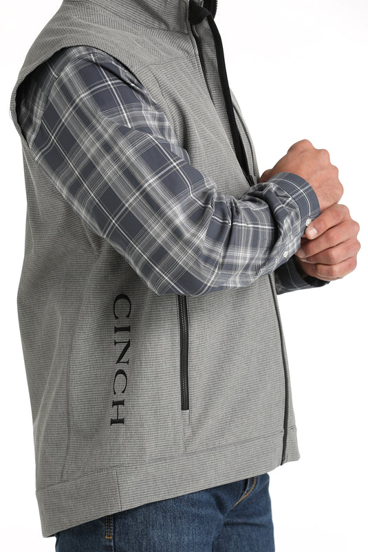 Cinch Men's Bonded Vest - Gray
