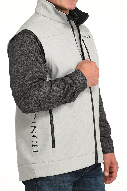 Cinch Men's Bonded Vest - Gray