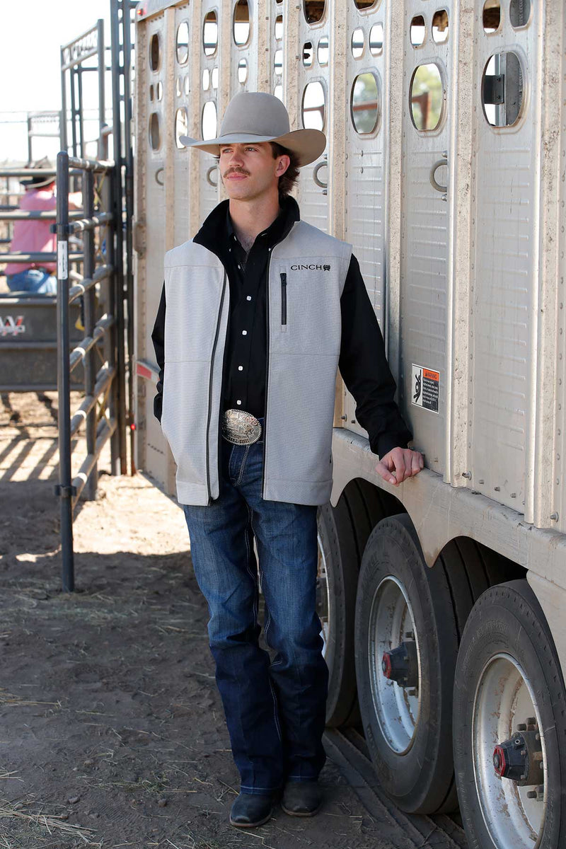 Load image into Gallery viewer, Cinch Men's Bonded Vest - Gray
