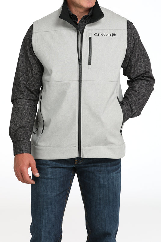 Cinch Men's Bonded Vest - Gray
