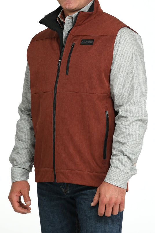 Cinch Men's Bonded Vest - Red