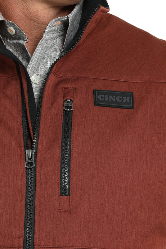 Cinch Men's Bonded Vest - Red