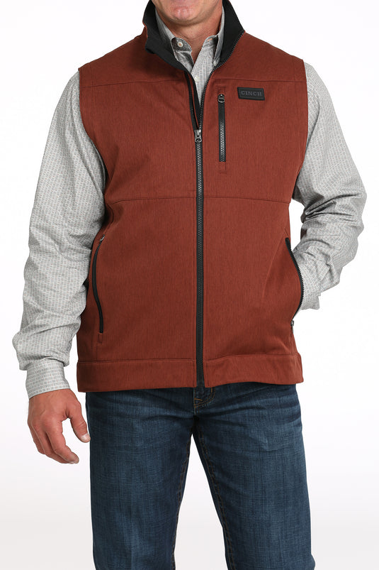 Cinch Men's Bonded Vest - Red