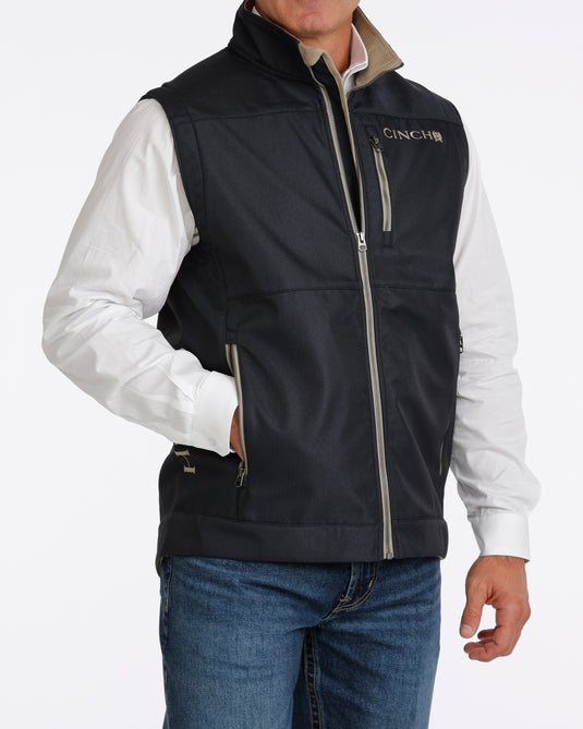 Cinch Men's Bonded Vest - Navy