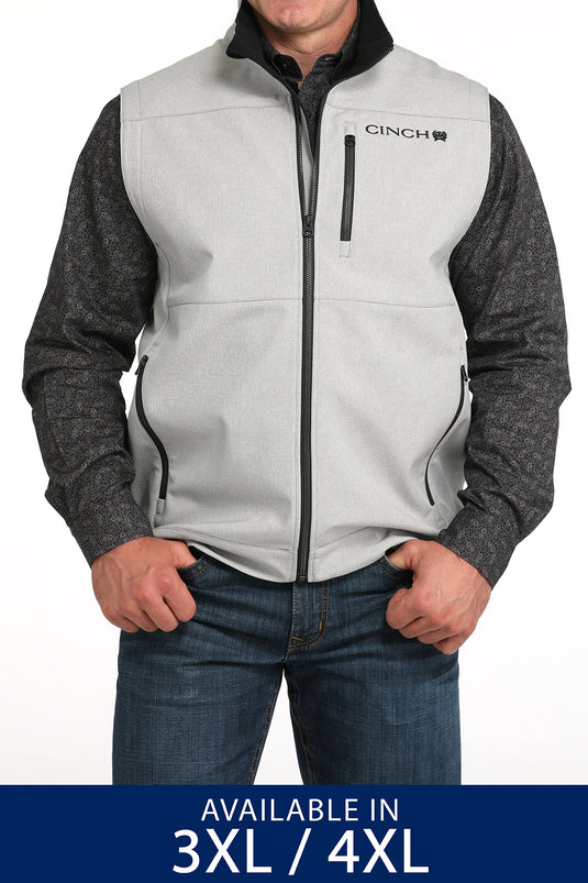 Cinch Men's Bonded Vest - Gray