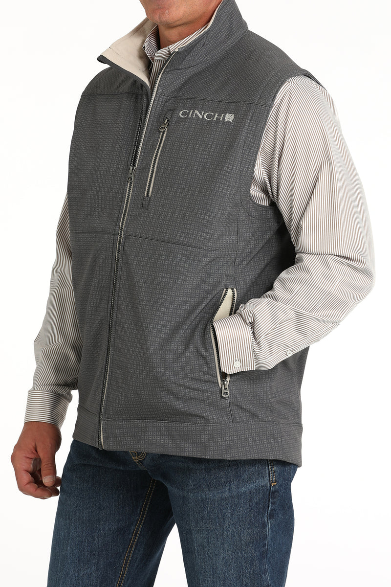 Load image into Gallery viewer, Cinch Men's Concealed Carry Bonded Vest - Gray
