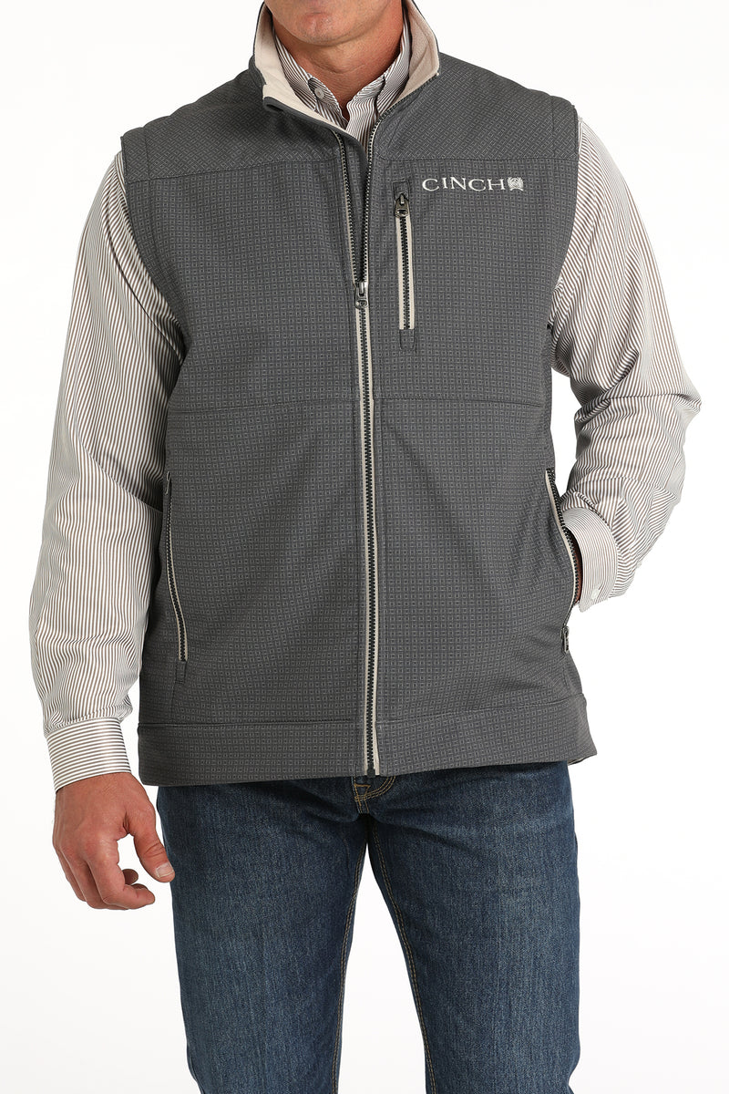 Load image into Gallery viewer, Cinch Men's Concealed Carry Bonded Vest - Gray
