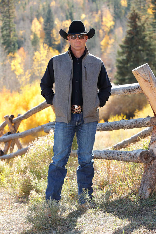 Cinch Men's Concealed Carry Bonded Vest - Olive