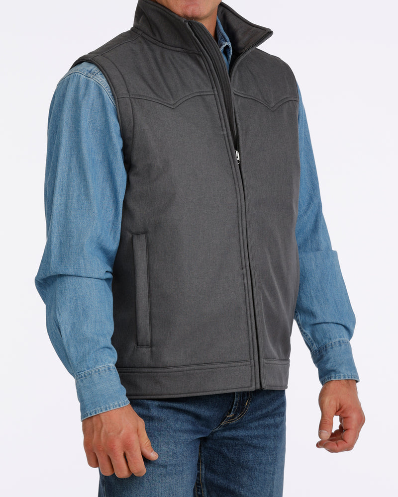Load image into Gallery viewer, Cinch Men's Concealed Carry Bonded Vest - Charcoal
