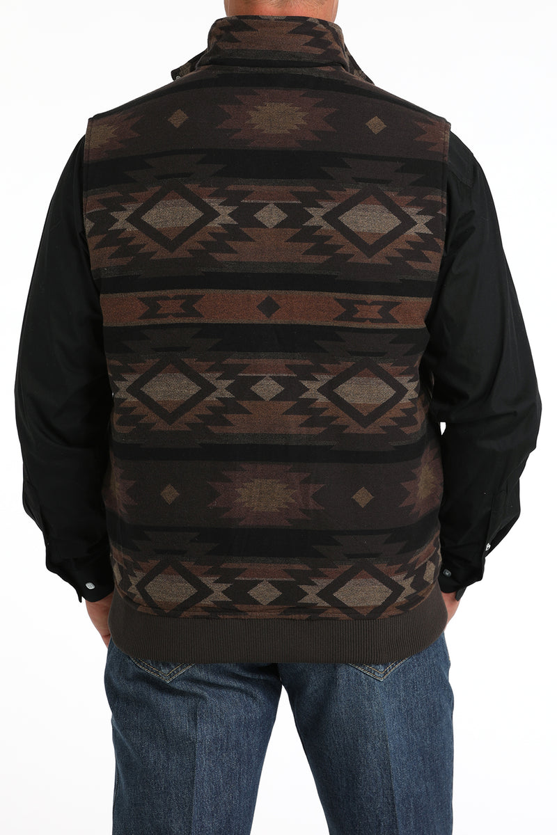Load image into Gallery viewer, Cinch Men's Reversible Polyfill Quilted Vest - Brown/Black
