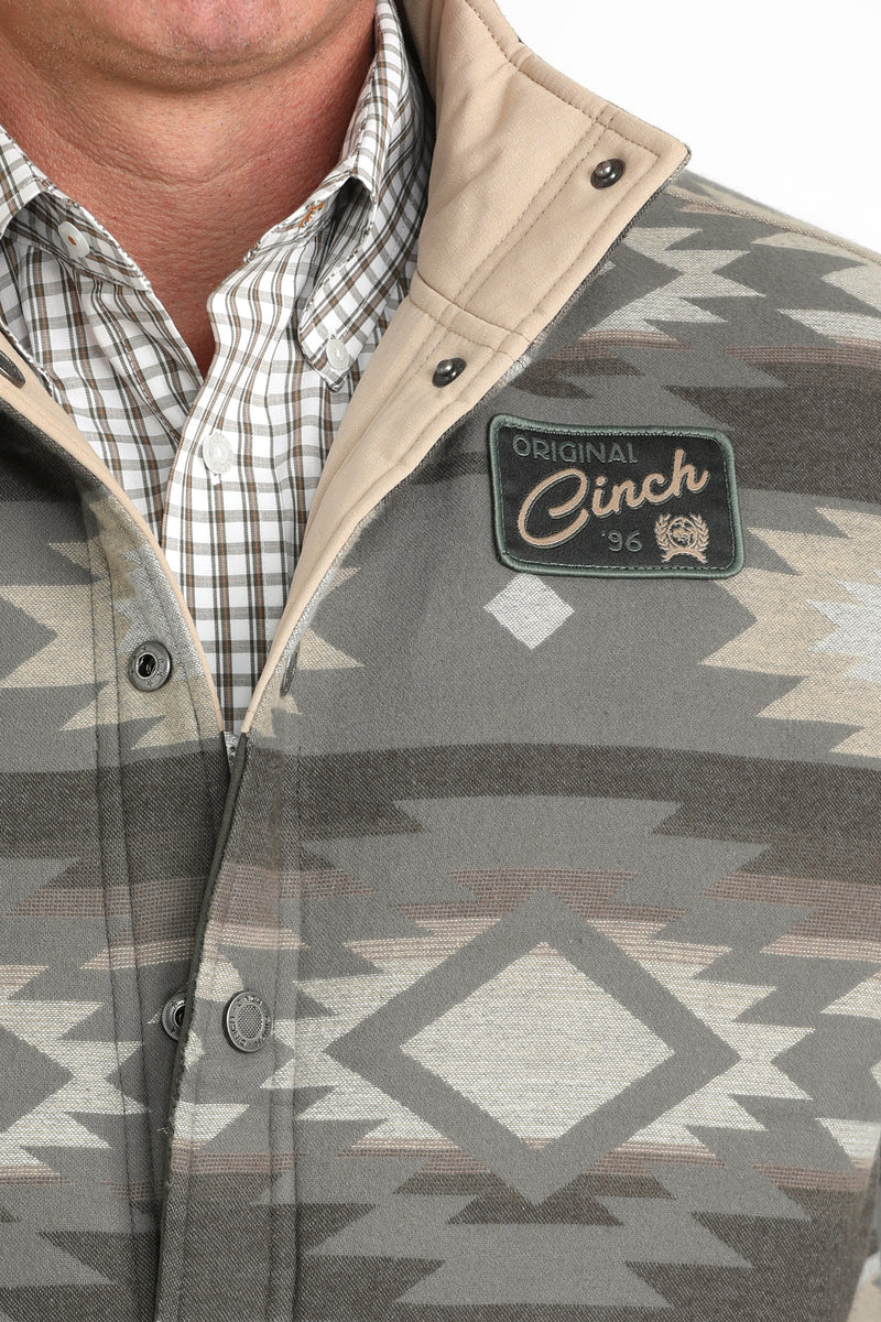 Load image into Gallery viewer, Cinch Men's Reversible Polyfill Quilted Vest - Olive/Cream
