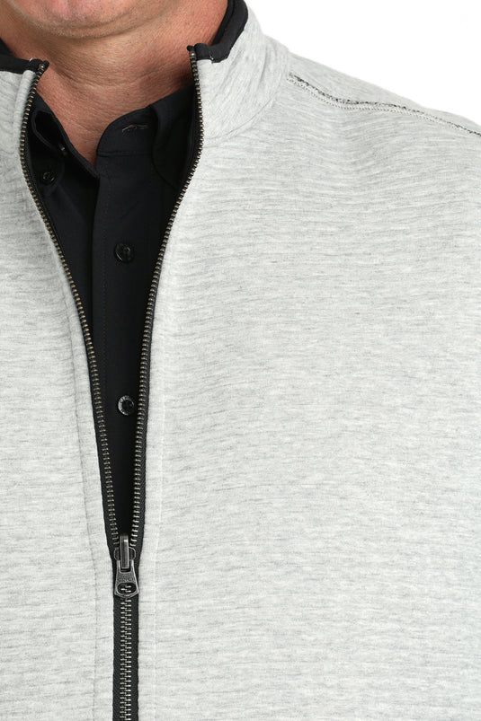 Cinch Men's Reversible Ribbed Vest - Black/White