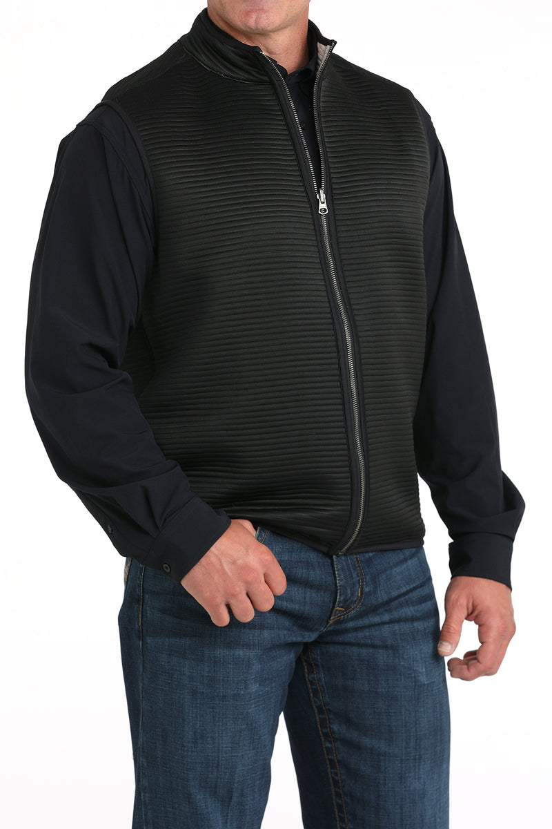 Load image into Gallery viewer, Cinch Men's Reversible Ribbed Vest - Black/White
