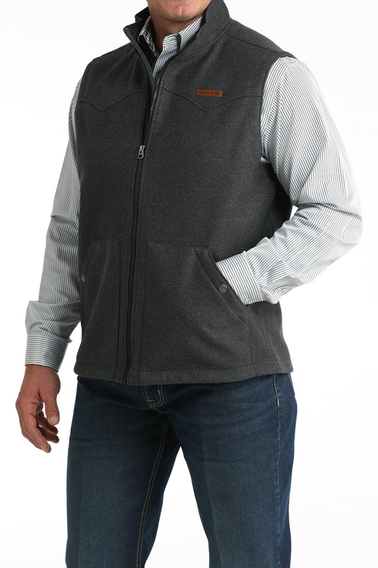 Cinch Men's Vest - Charcoal