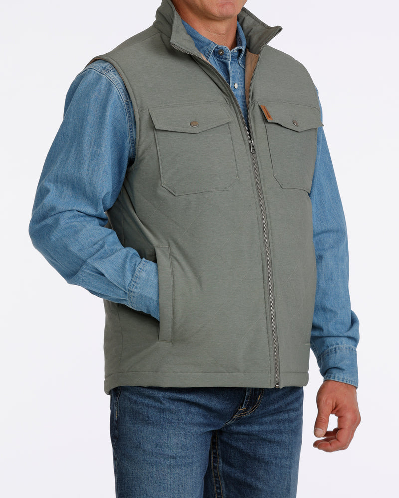 Load image into Gallery viewer, Cinch Men's Concealed Carry Quilted Vest - Green
