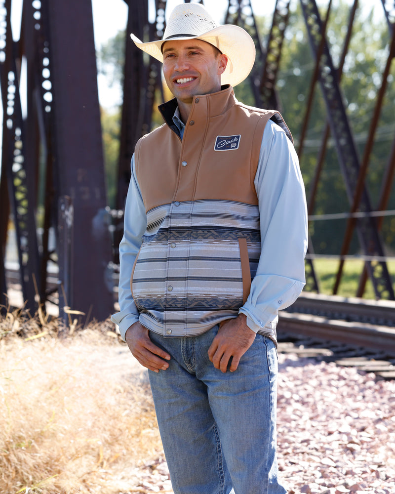 Load image into Gallery viewer, Cinch Men's Bonded Vest - Multi
