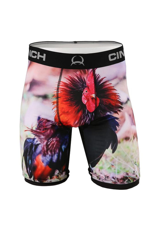 Cinch Mens ARENAFLEX 9" Boxer Brief - Rooster