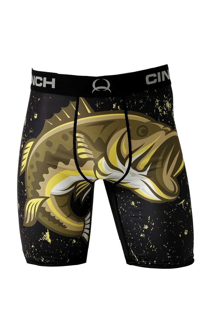 Load image into Gallery viewer, Cinch Mens ARENAFLEX 9" Boxer Brief - Nice Bass
