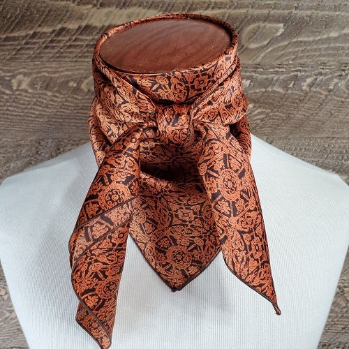 Heavy Weight Charmeuse Paisley & Print Wild Rag - 36"x36"